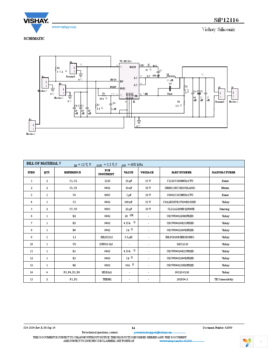 SIP12116DMP-T1-GE4 Page 14