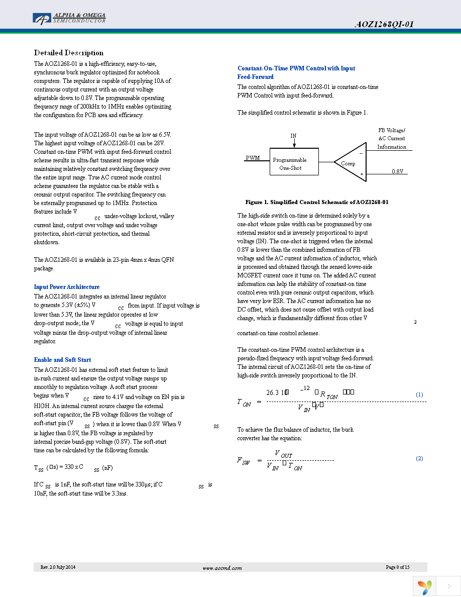 AOZ1268QI-01 Page 8