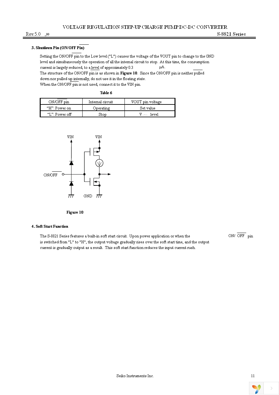 S-882130AMH-M2FTFG Page 11