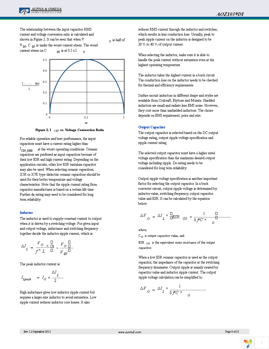 AOZ1039DI Page 8