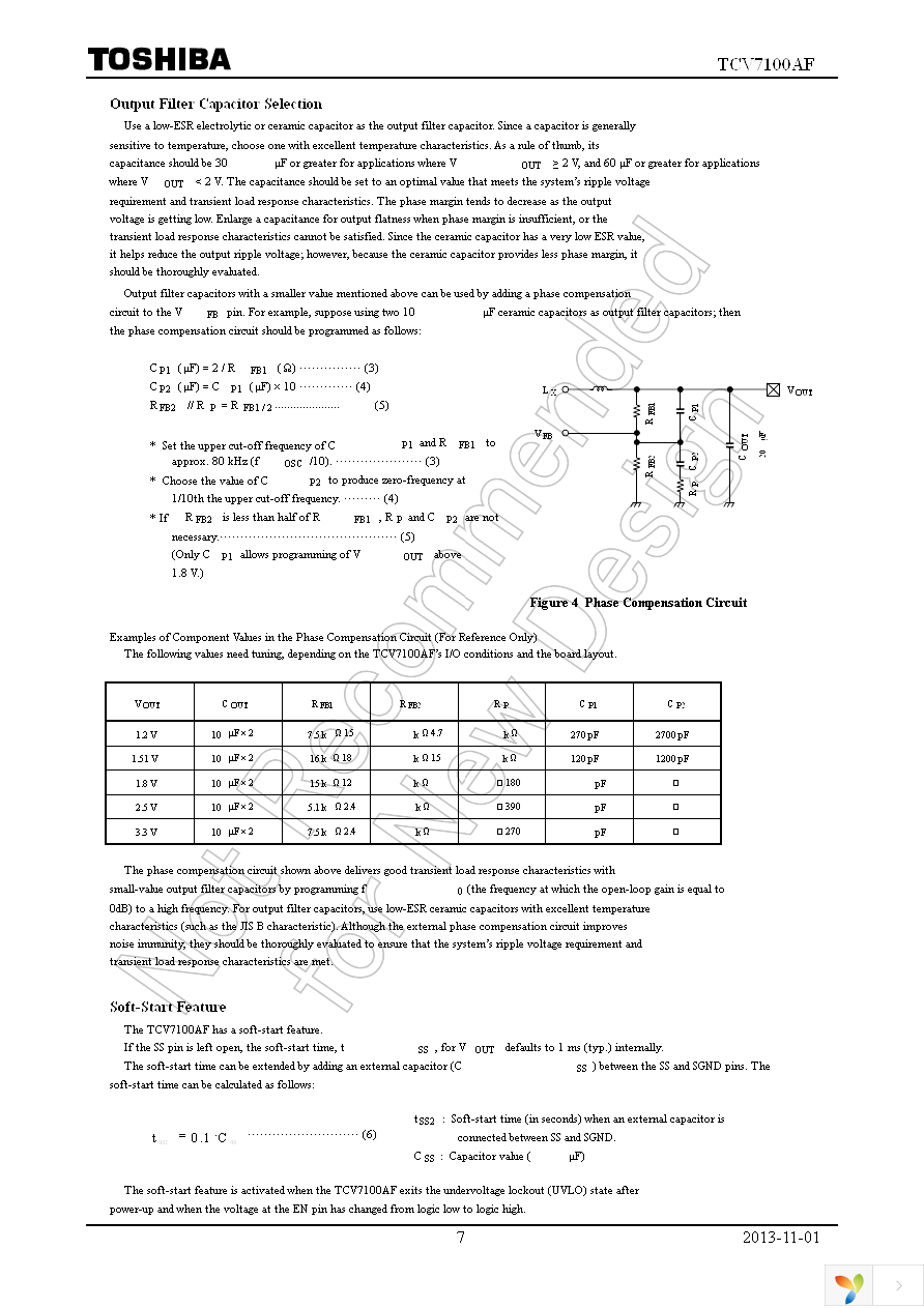 TCV7100AF(TE12L,Q) Page 7