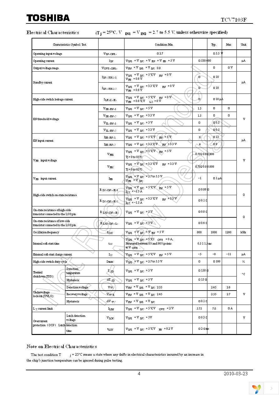 TCV7103F(TE12L,Q) Page 4