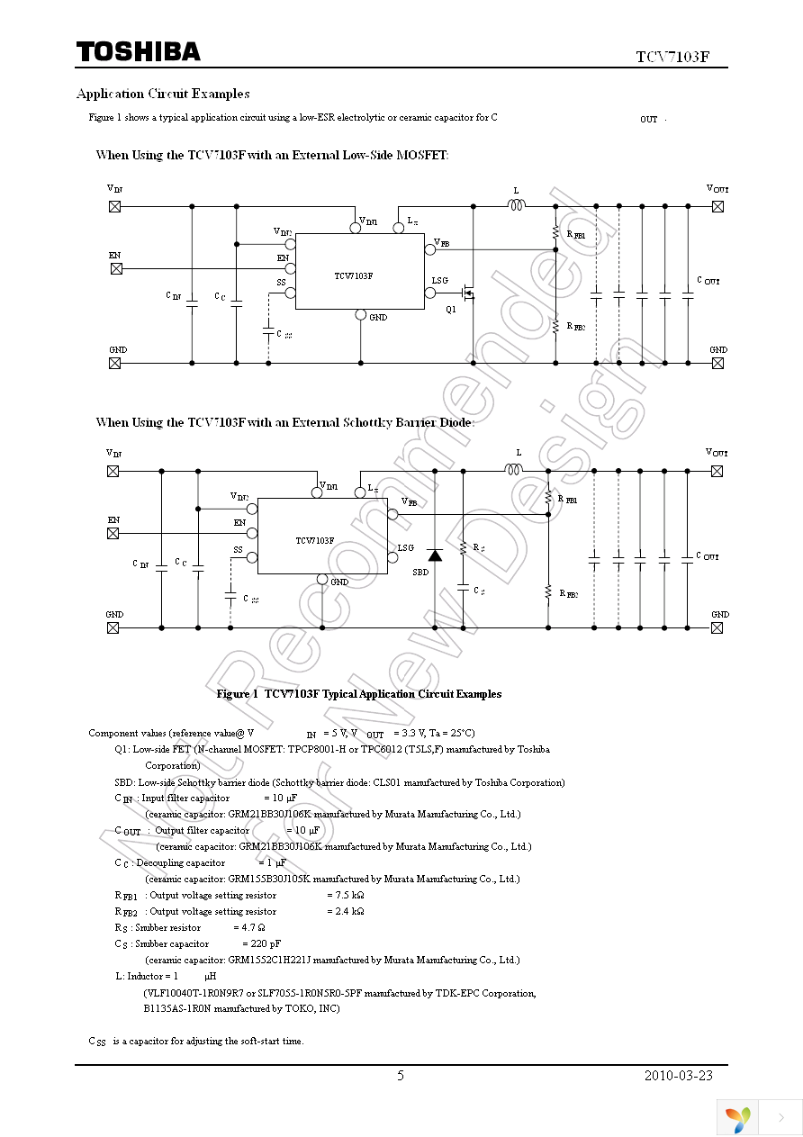 TCV7103F(TE12L,Q) Page 5