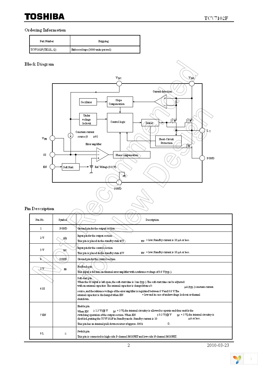 TCV7102F(TE12L,Q) Page 2