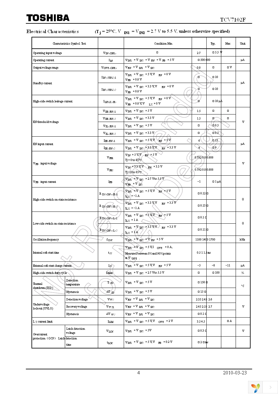 TCV7102F(TE12L,Q) Page 4