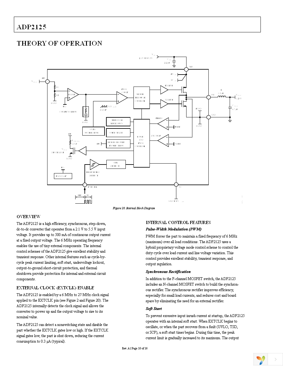 ADP2125BCDZ-1.26R7 Page 10