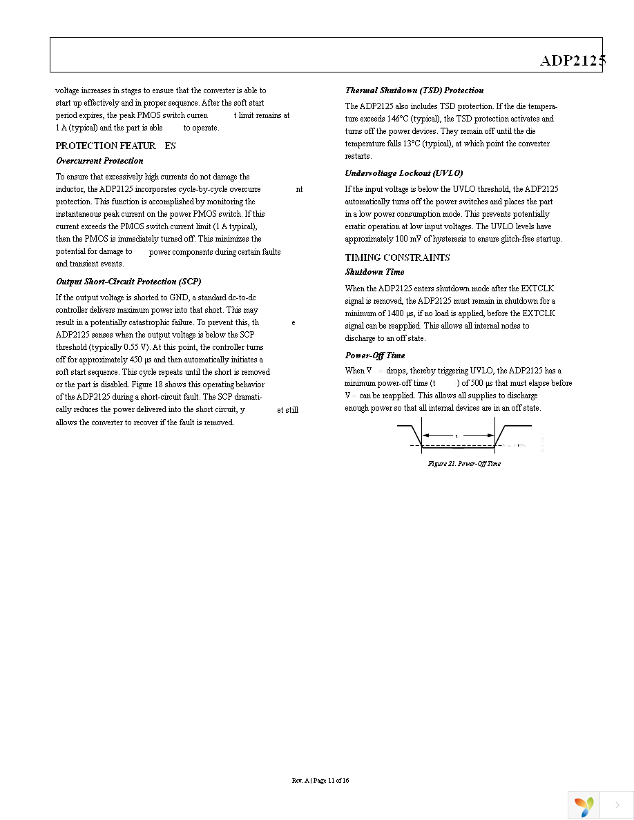 ADP2125BCDZ-1.26R7 Page 11