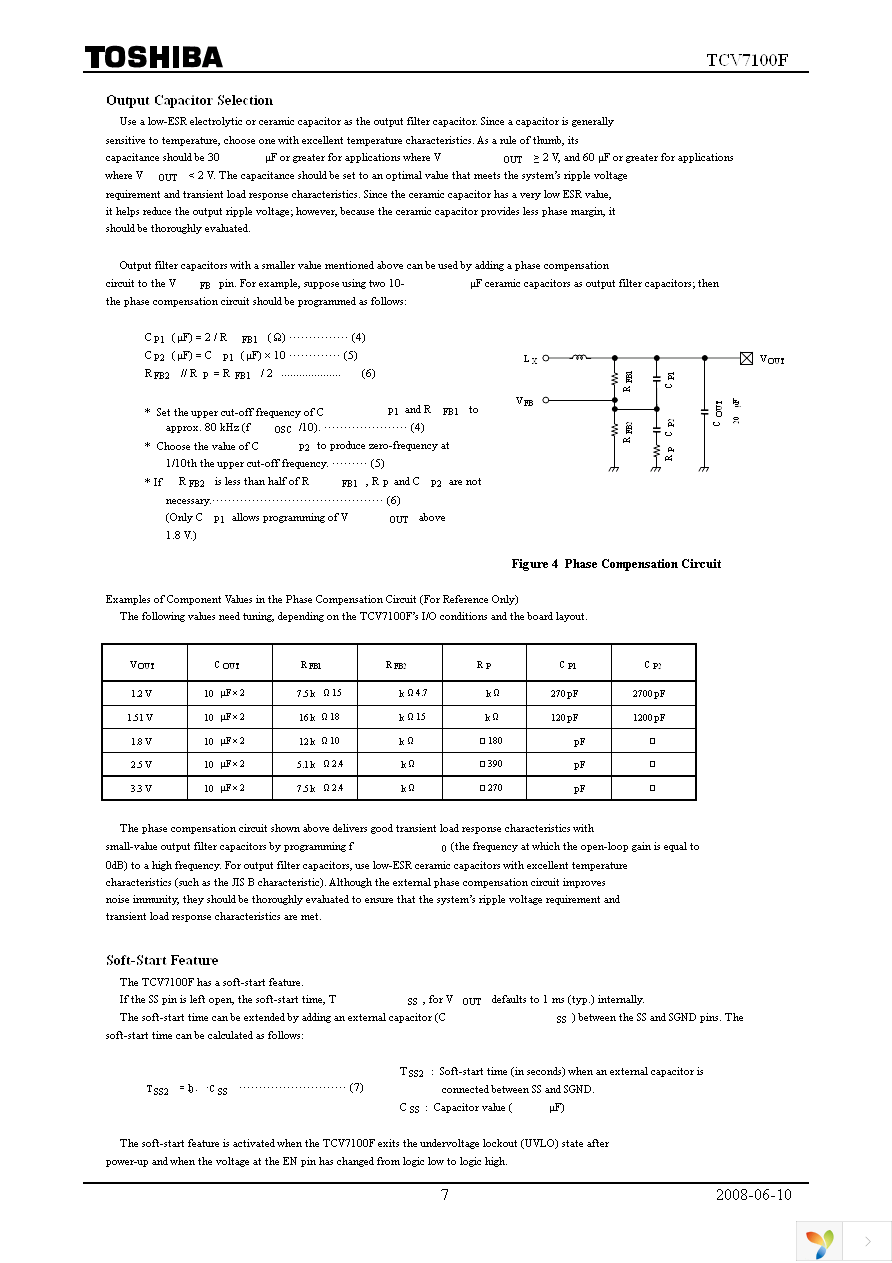 TCV7100F(TE12L,Q) Page 7