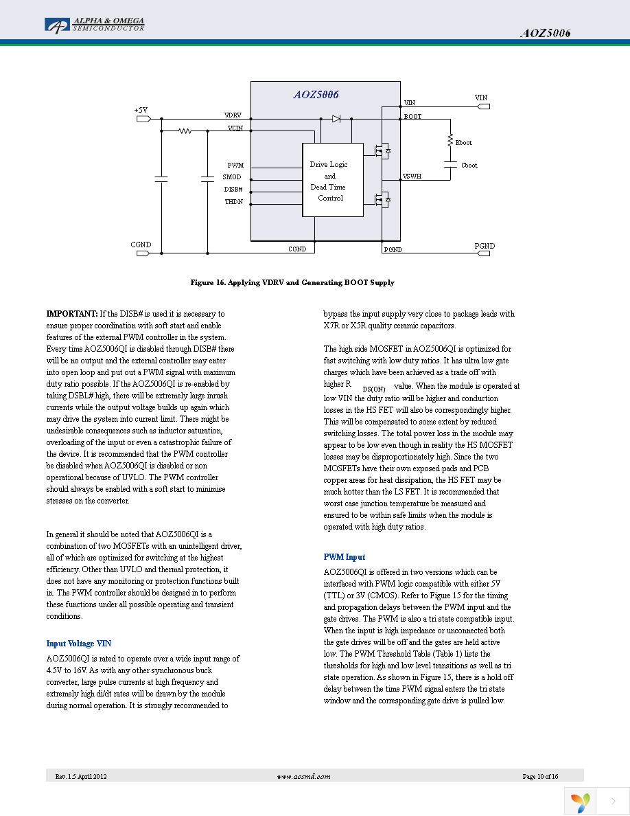 AOZ5006QI Page 10