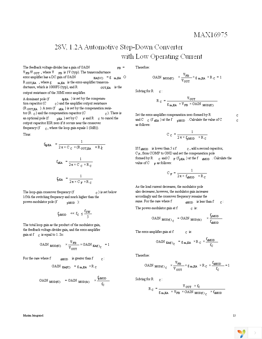 MAX16975BAEE+TCFY Page 15