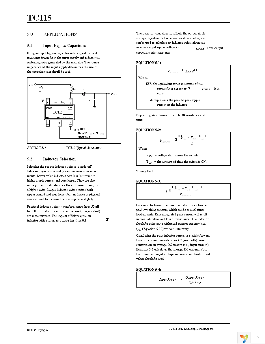 TC115501EMTTR Page 6