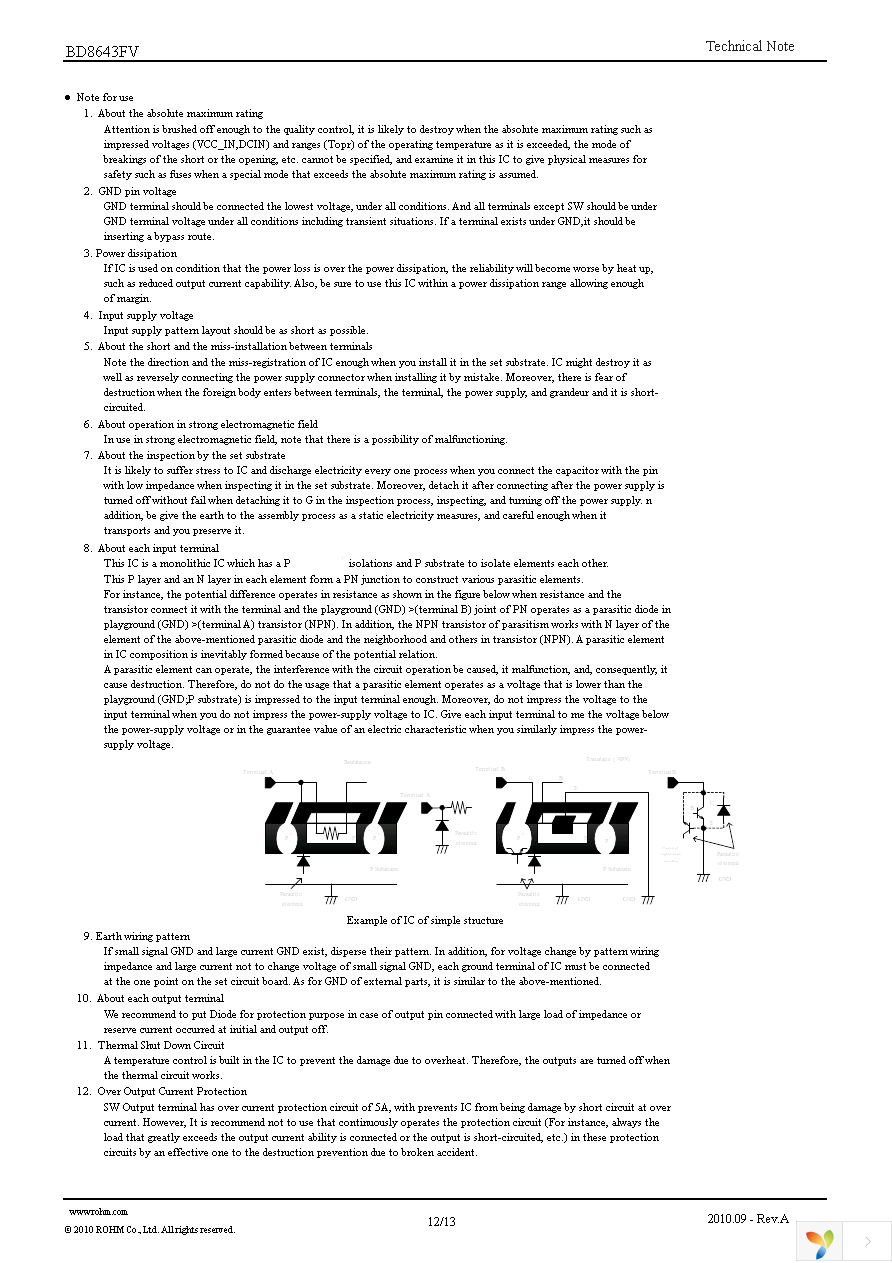 BD8643FV-E2 Page 12