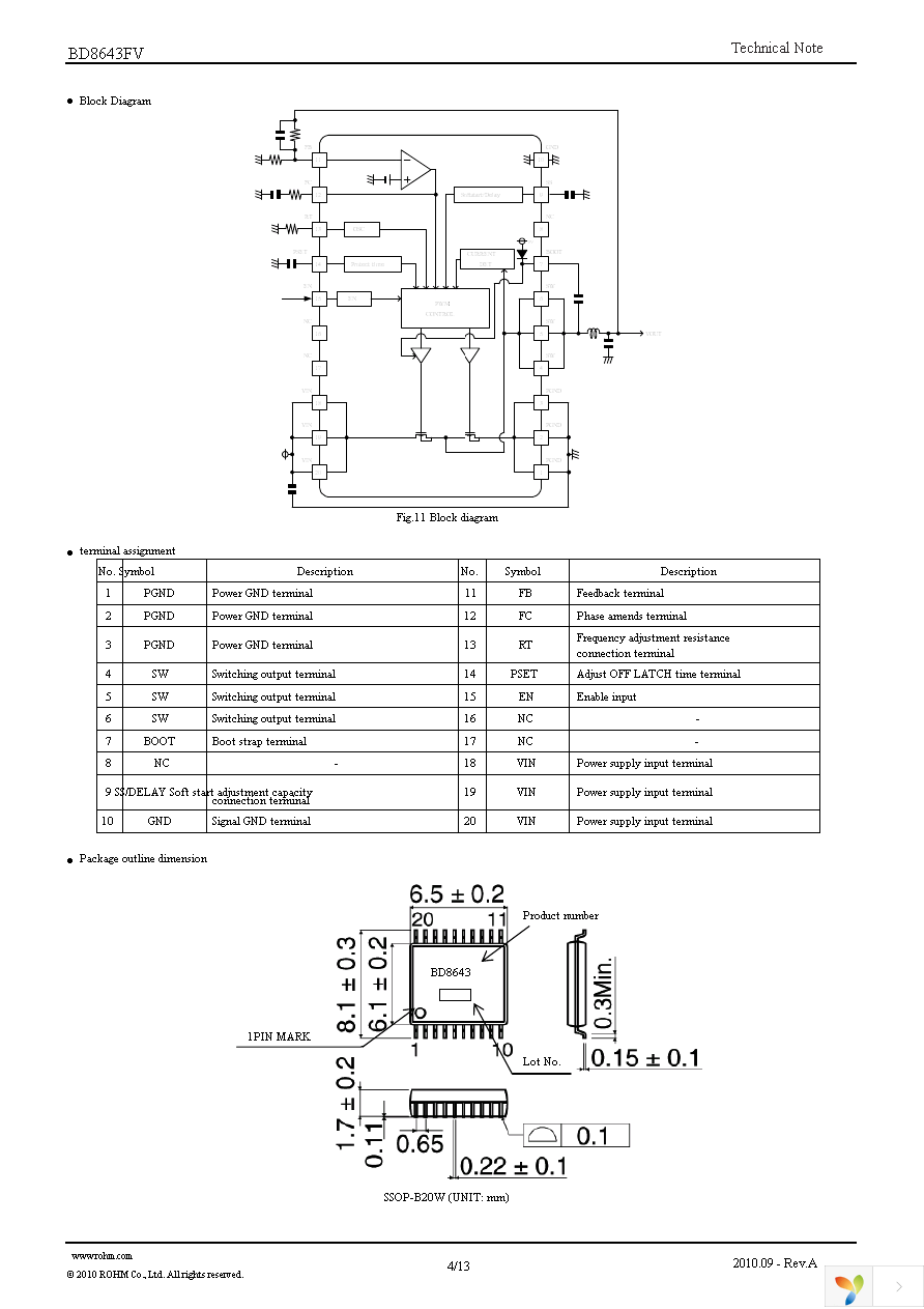 BD8643FV-E2 Page 4