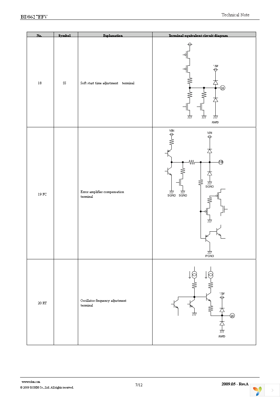 BD8627EFV-E2 Page 7