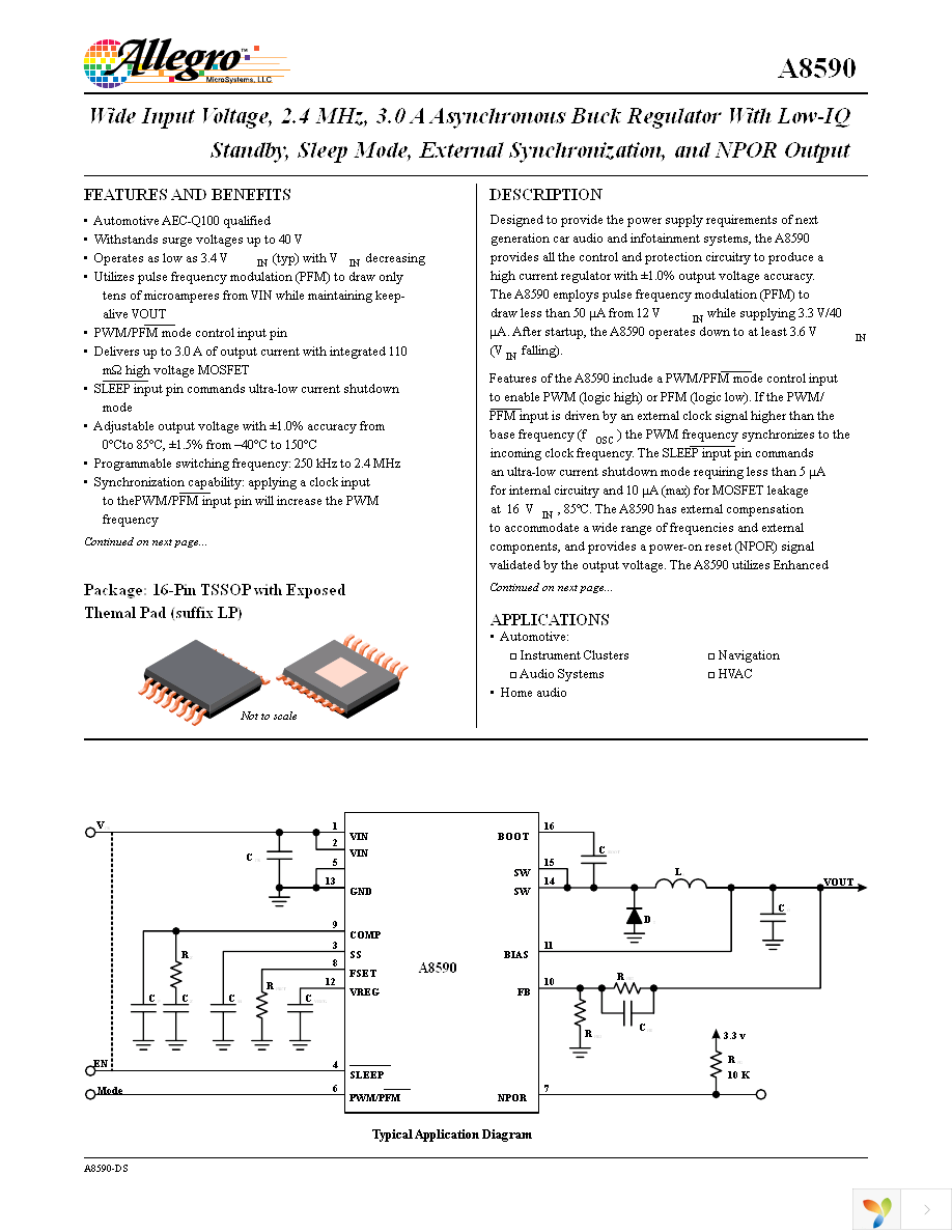 A8590KLPTR-T Page 1