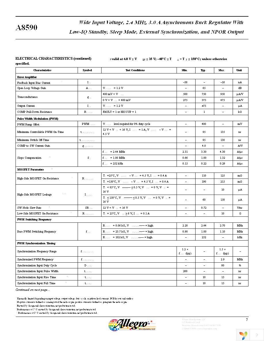 A8590KLPTR-T Page 7