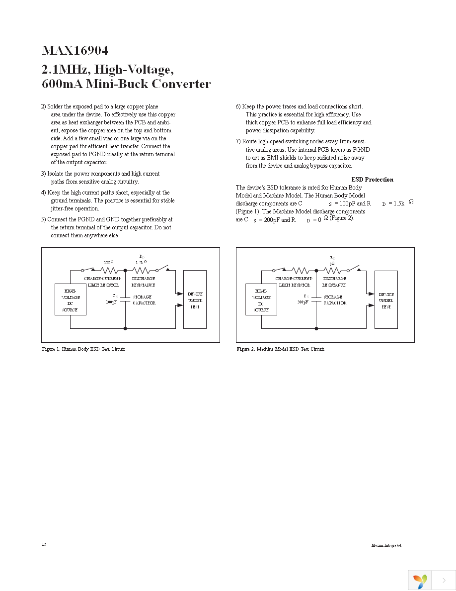 MAX16904RATB50+T Page 12