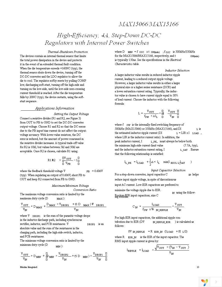 MAX15166EWE+T Page 13