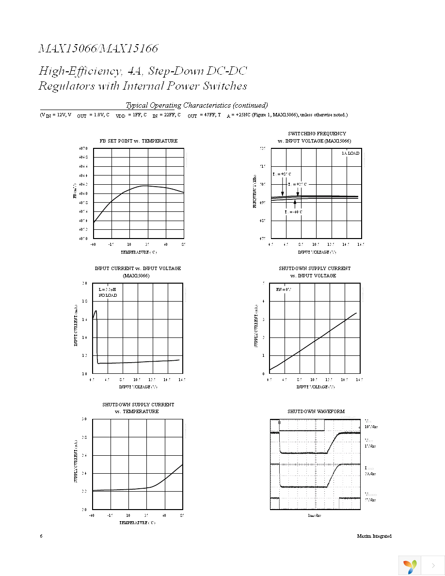 MAX15166EWE+T Page 6