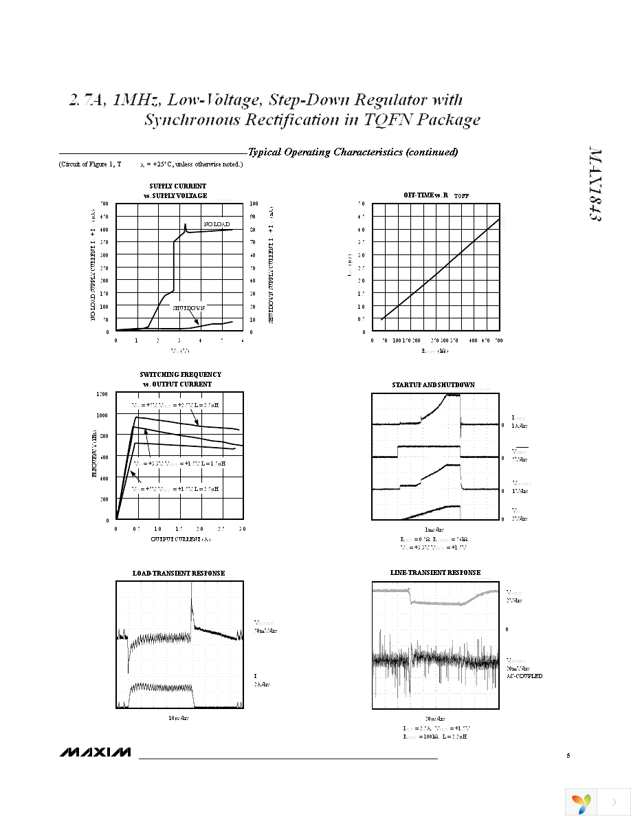 MAX1843ETI+T Page 5