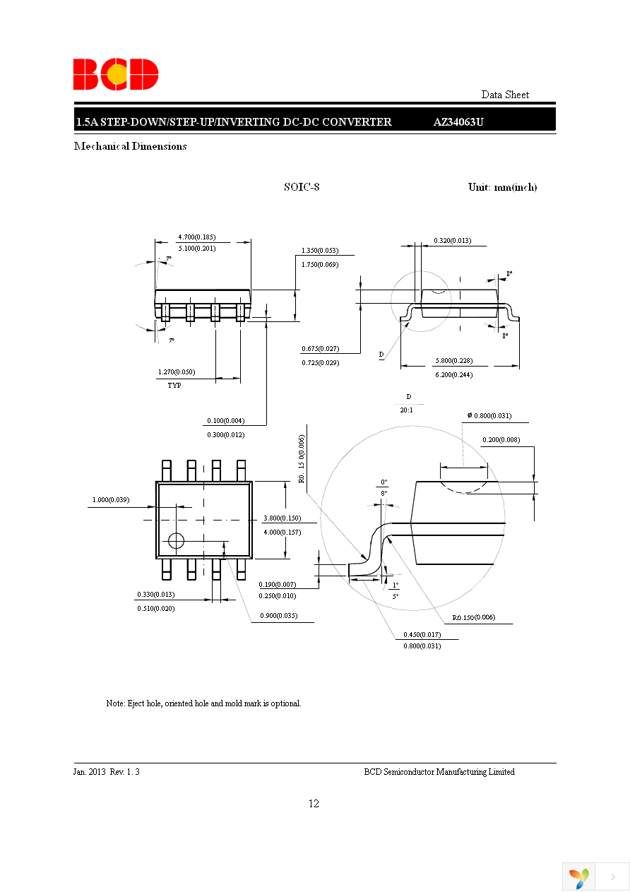 AZ34063UP-E1 Page 12