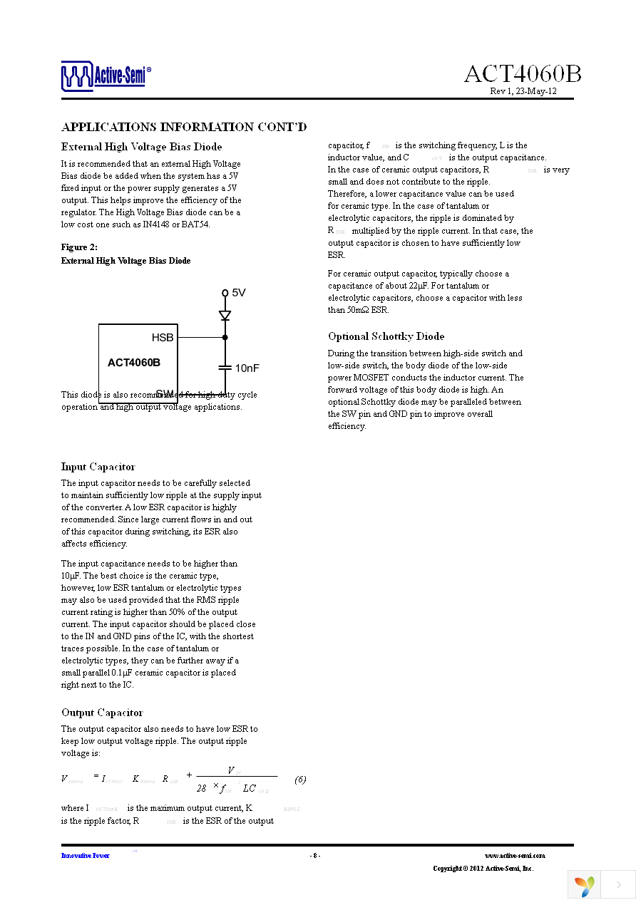 ACT4060BSH-T Page 8