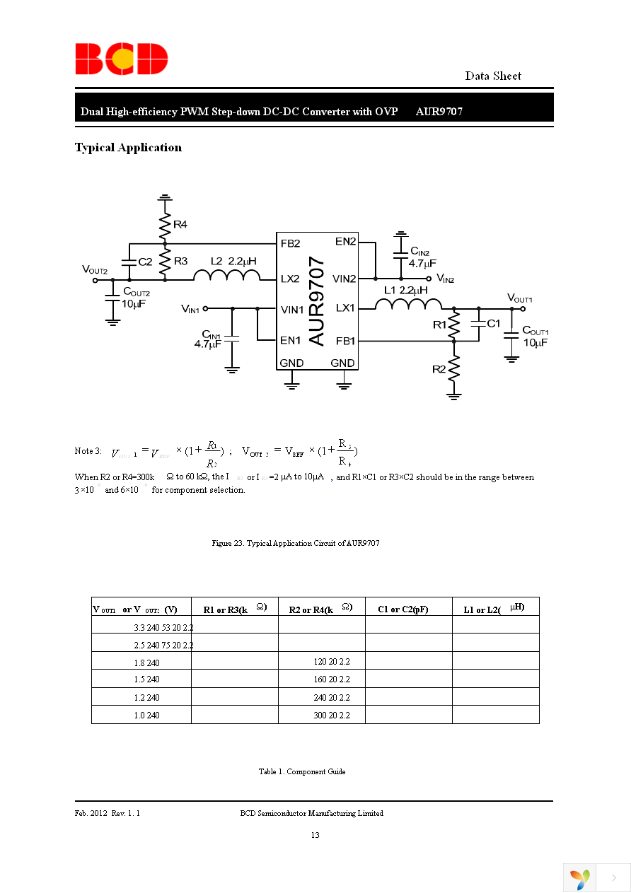 AUR9707AGD Page 13