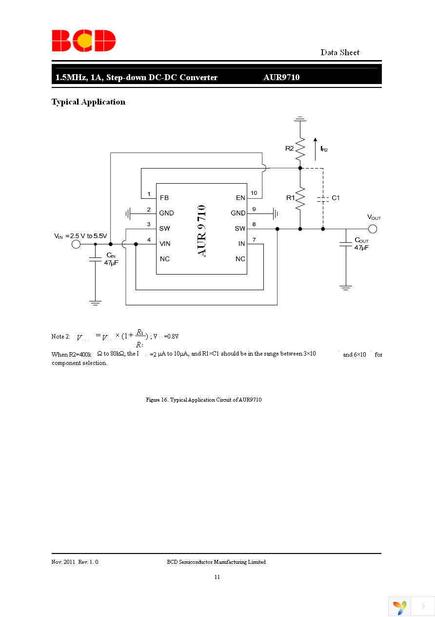 AUR9710AGD Page 11