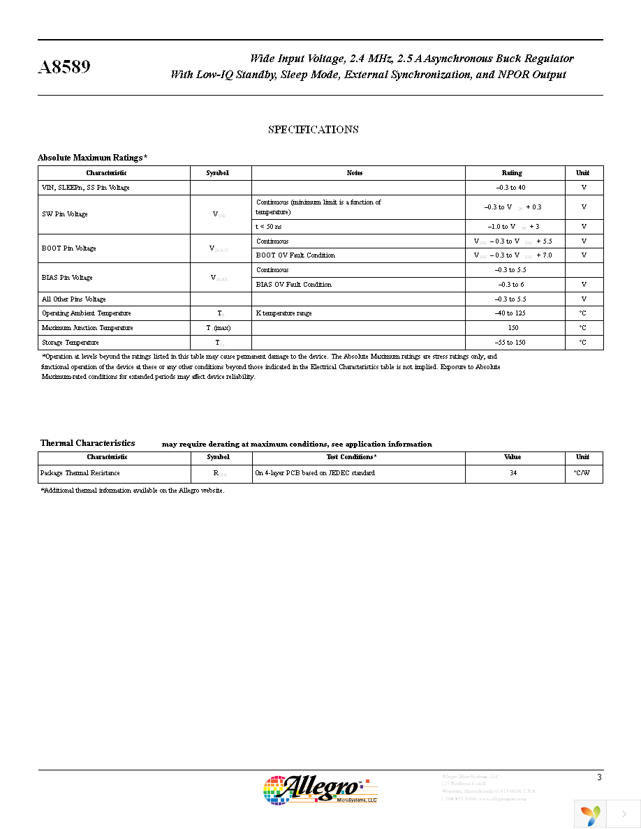 A8589KLPTR-T Page 3