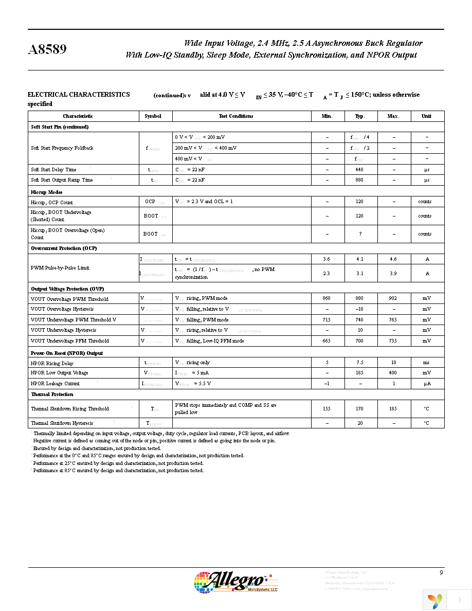 A8589KLPTR-T Page 9