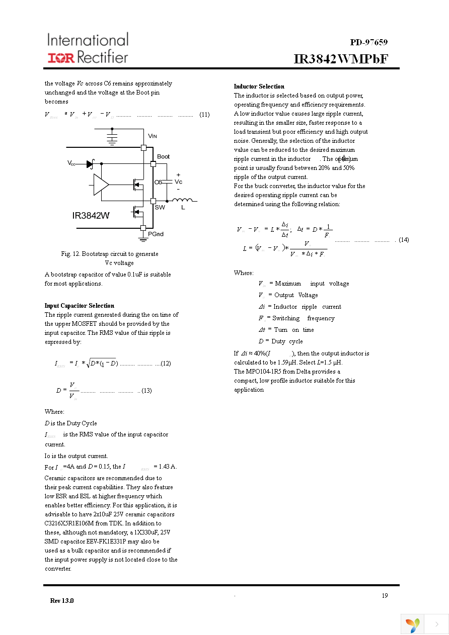 IR3842WMTRPBF Page 19