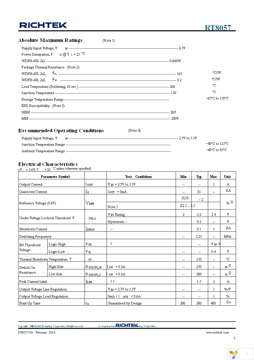 RT8057GQW(2) Page 3