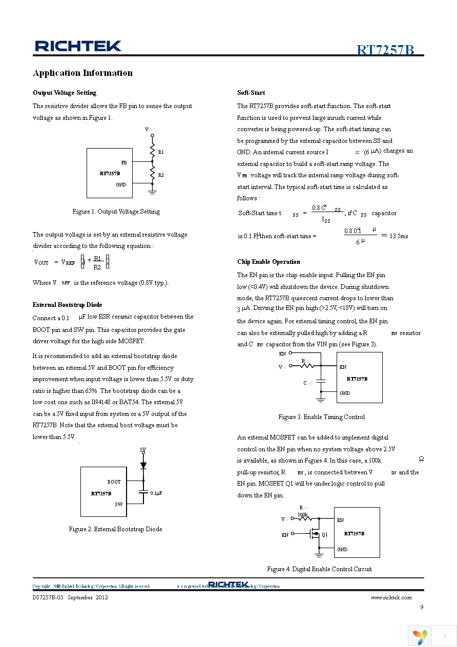 RT7257BHZSP Page 9