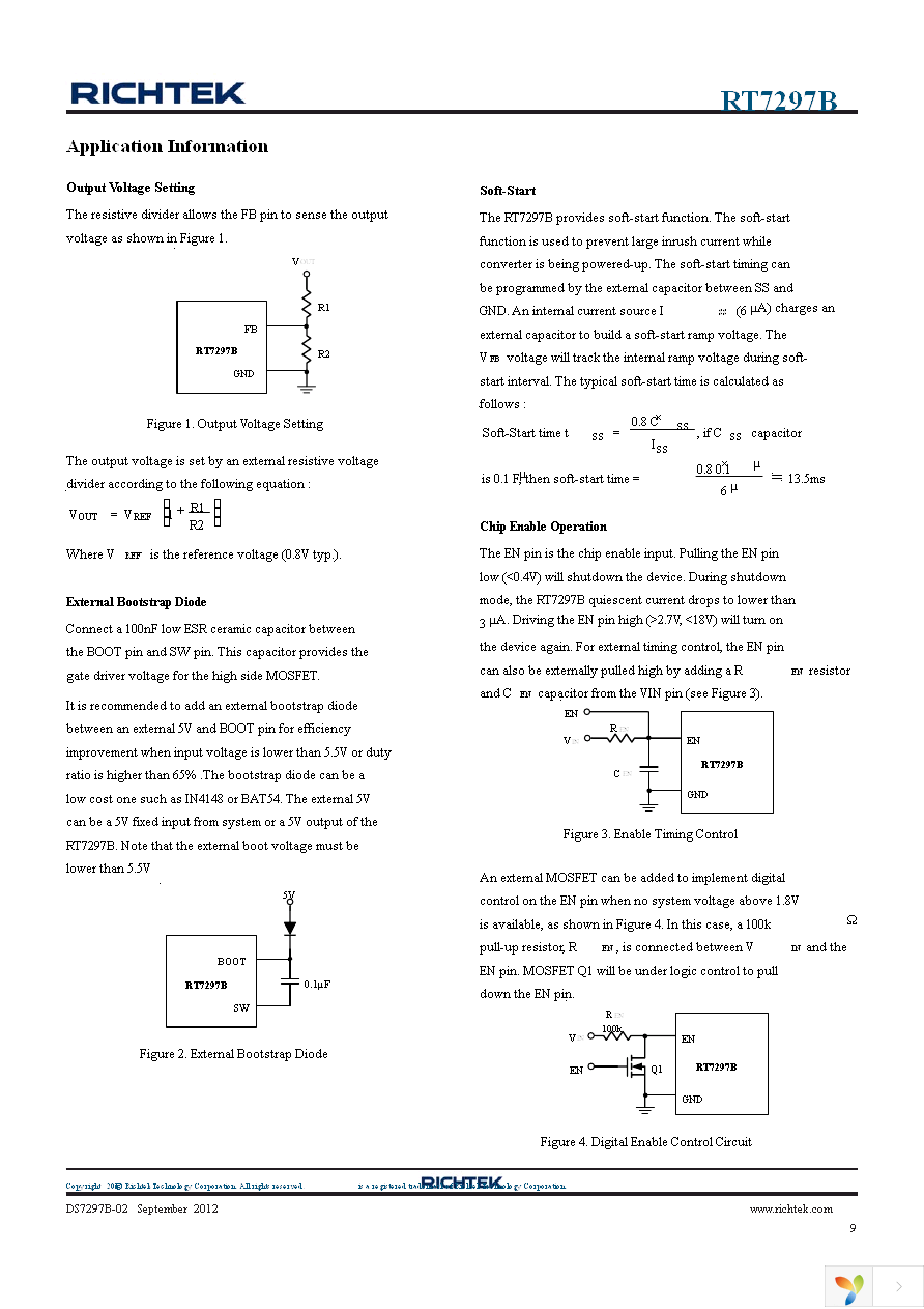 RT7297BHZSP Page 9