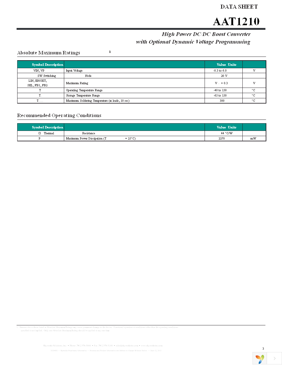 AAT1210IRN-0.6-T1 Page 3