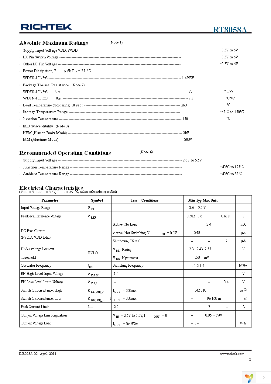 RT8058AGQW Page 3