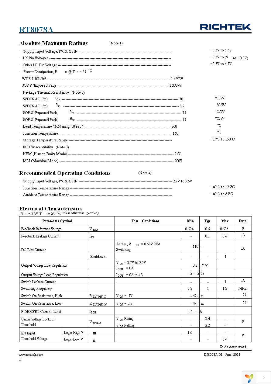 RT8078AGQW Page 4