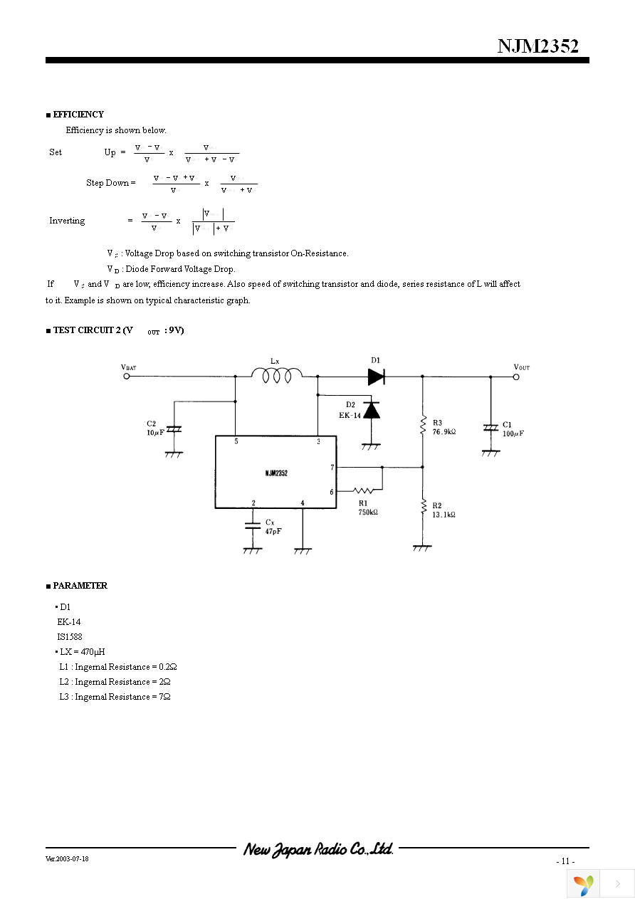 NJM2352D Page 11