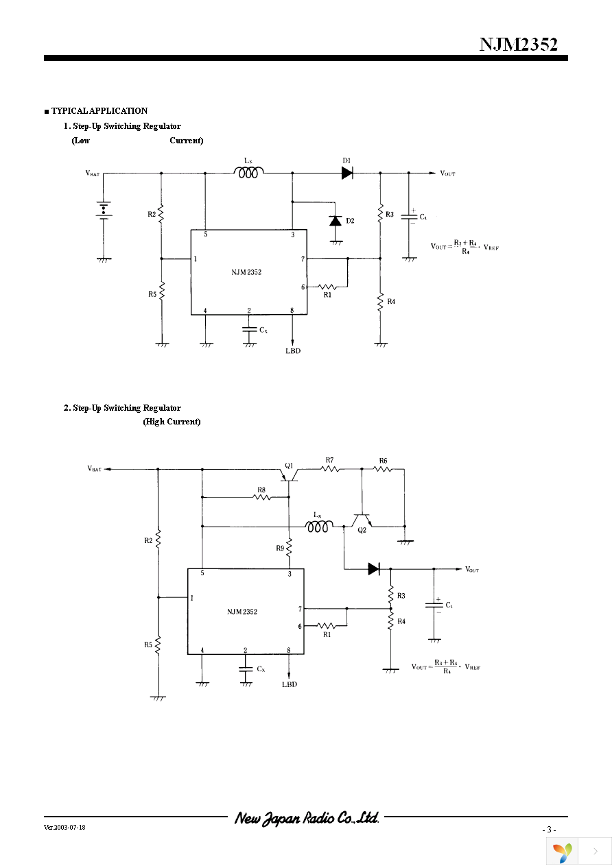 NJM2352D Page 3