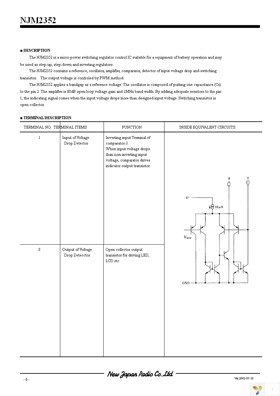 NJM2352D Page 6