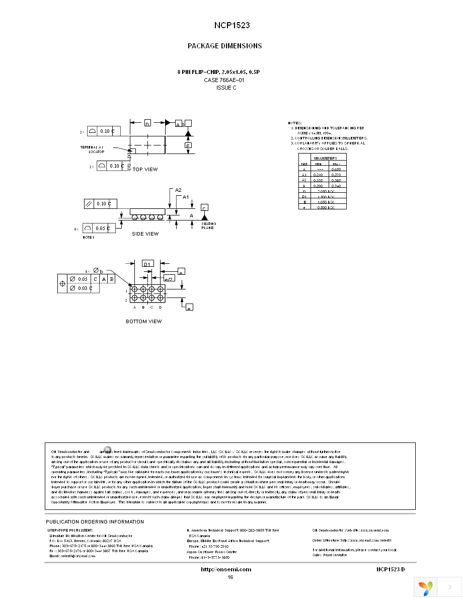 NCP1523BFCT2G Page 16