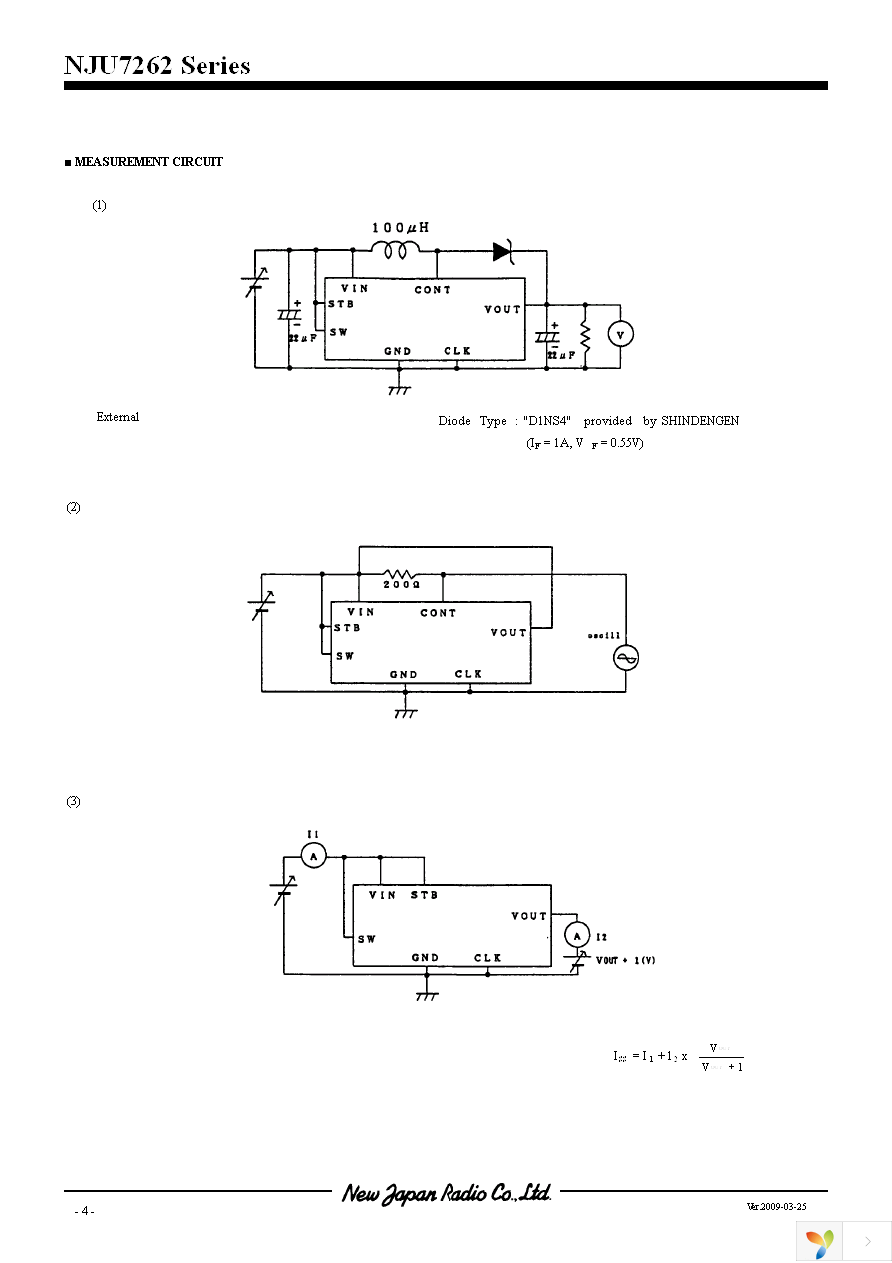 NJU7262M30 Page 4