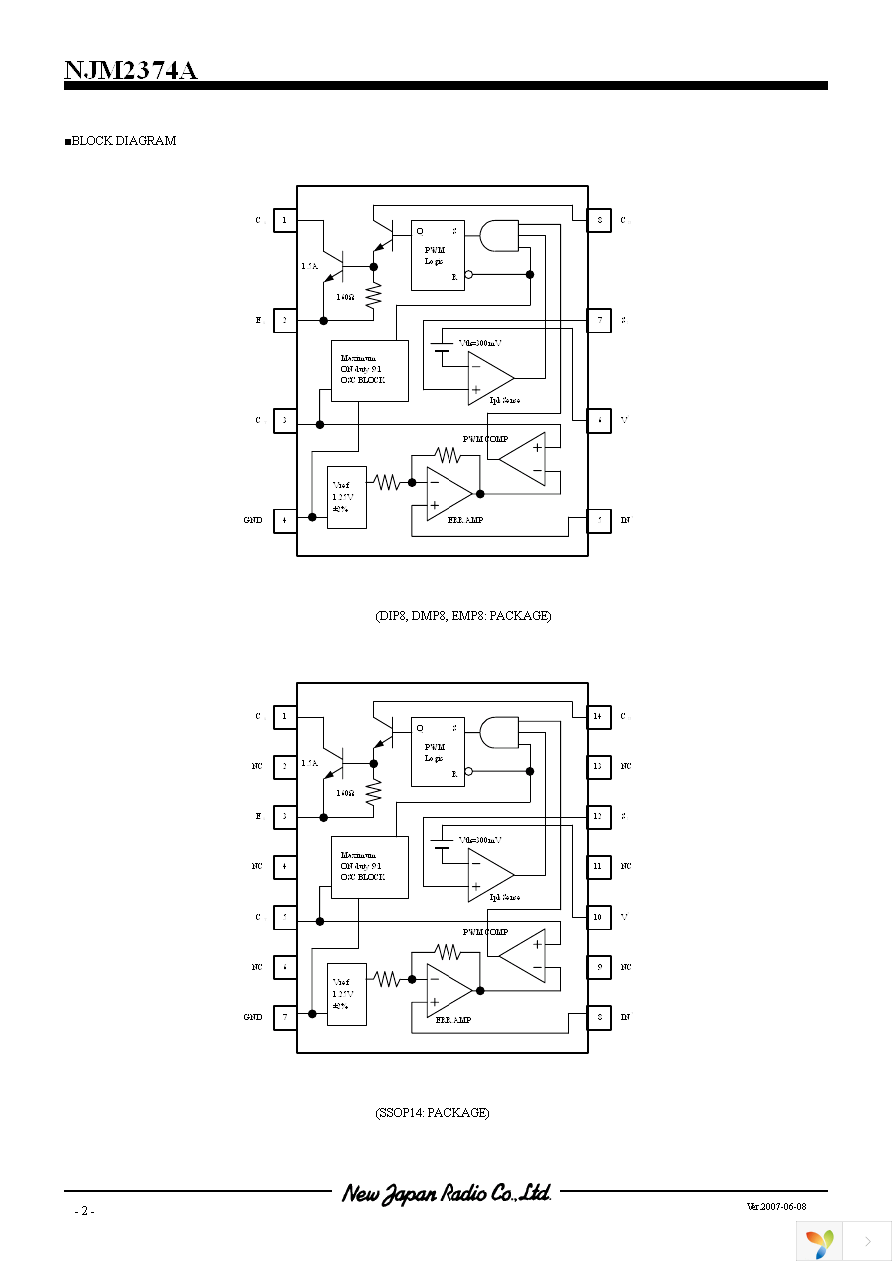 NJM2374AD Page 2