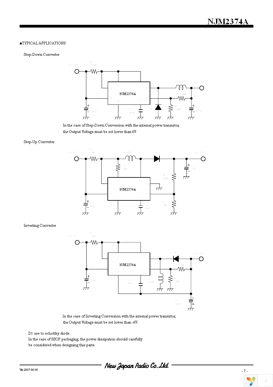 NJM2374AD Page 7