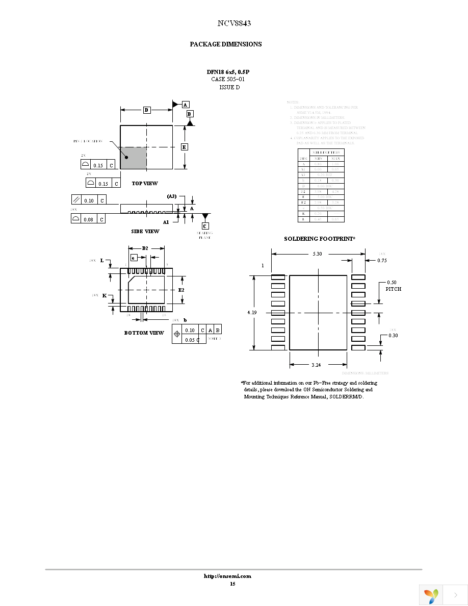 NCV8843PWR2G Page 15