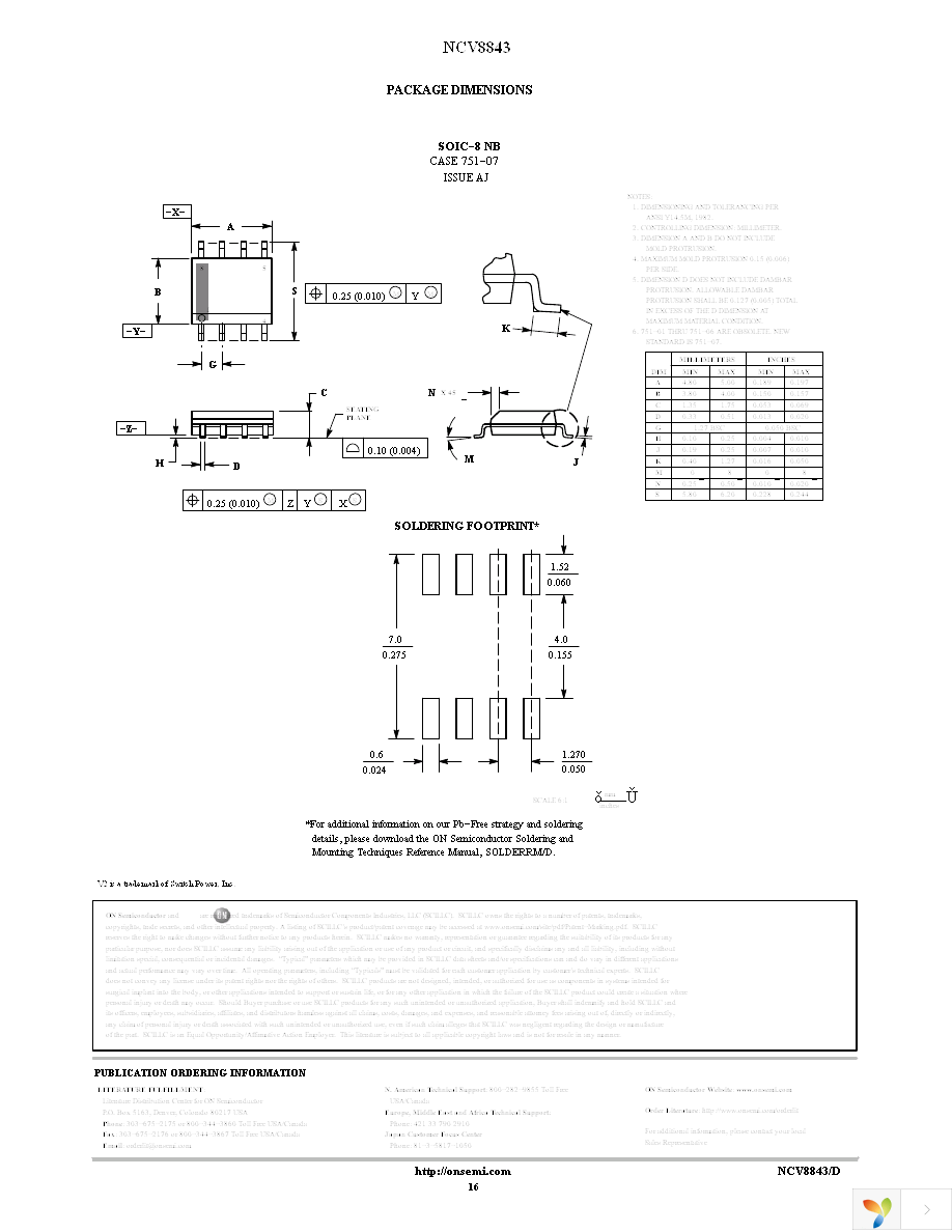 NCV8843PWR2G Page 16