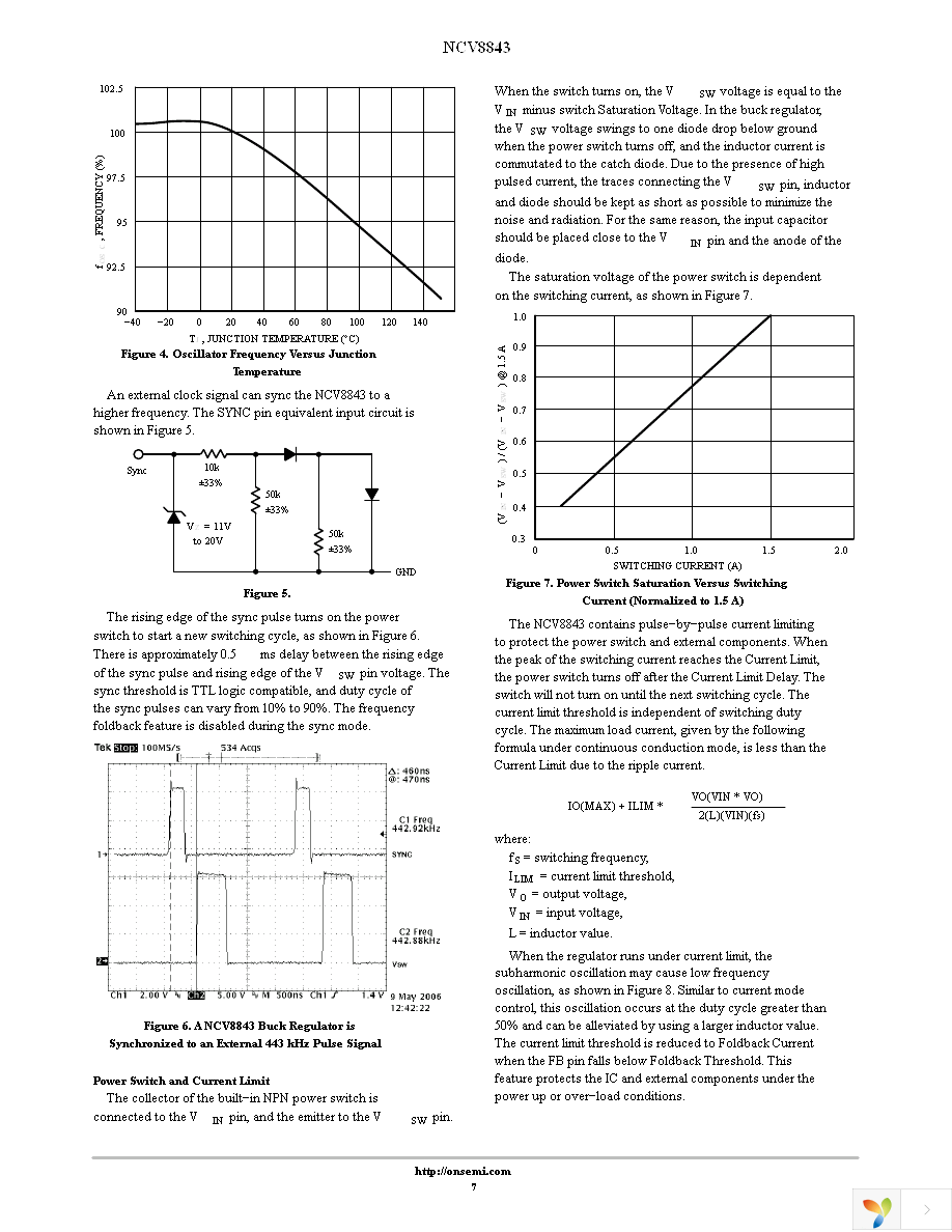 NCV8843PWR2G Page 7