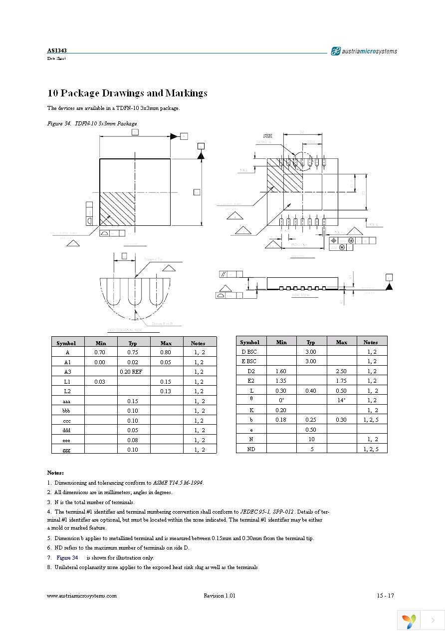 AS1343A-BTDT-10 Page 15