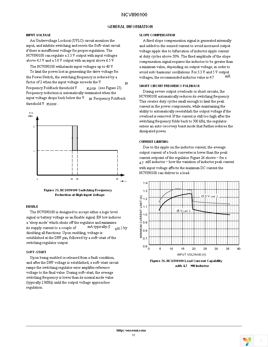 NCV890100PDR2G Page 11