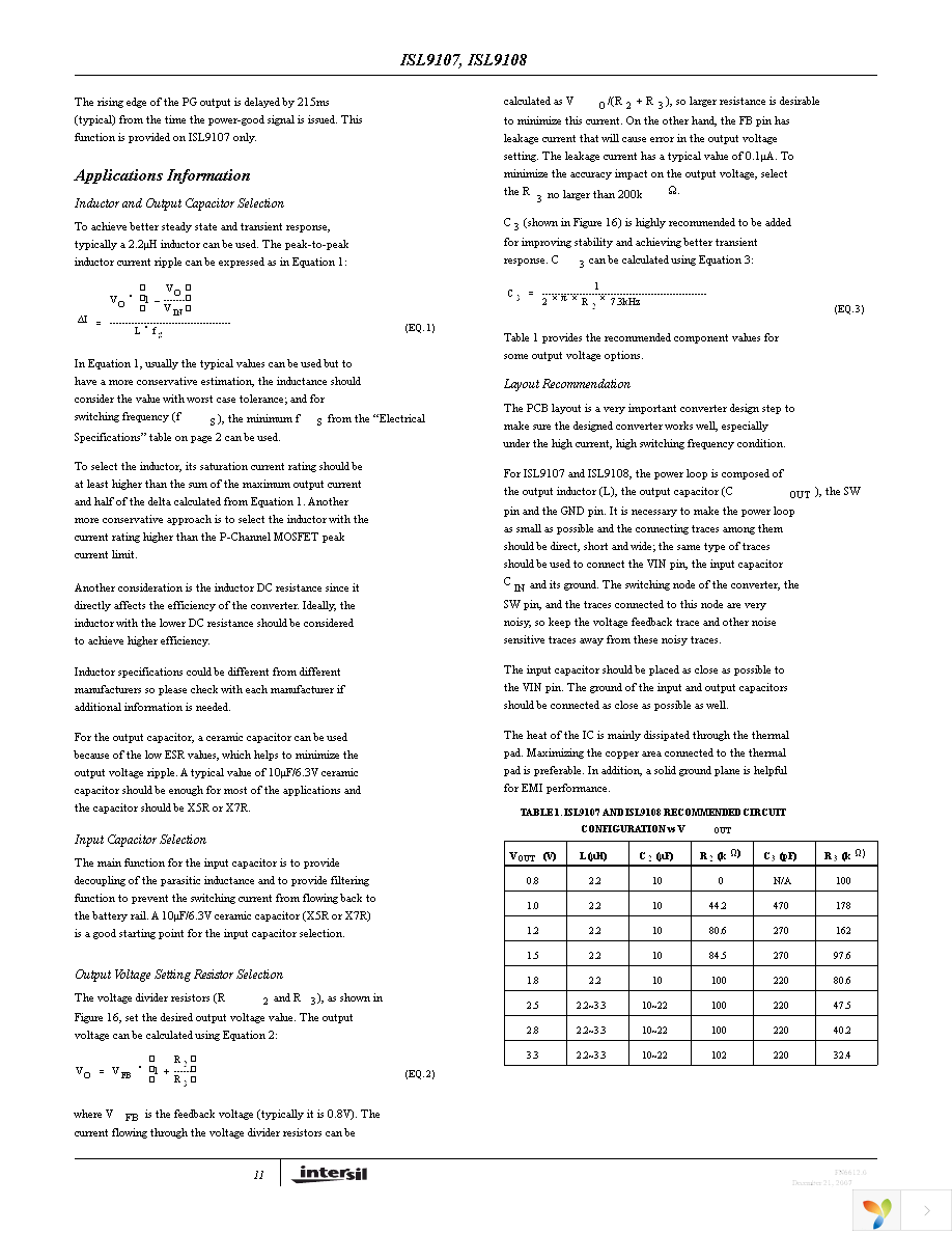 ISL9108IRZ-T Page 11